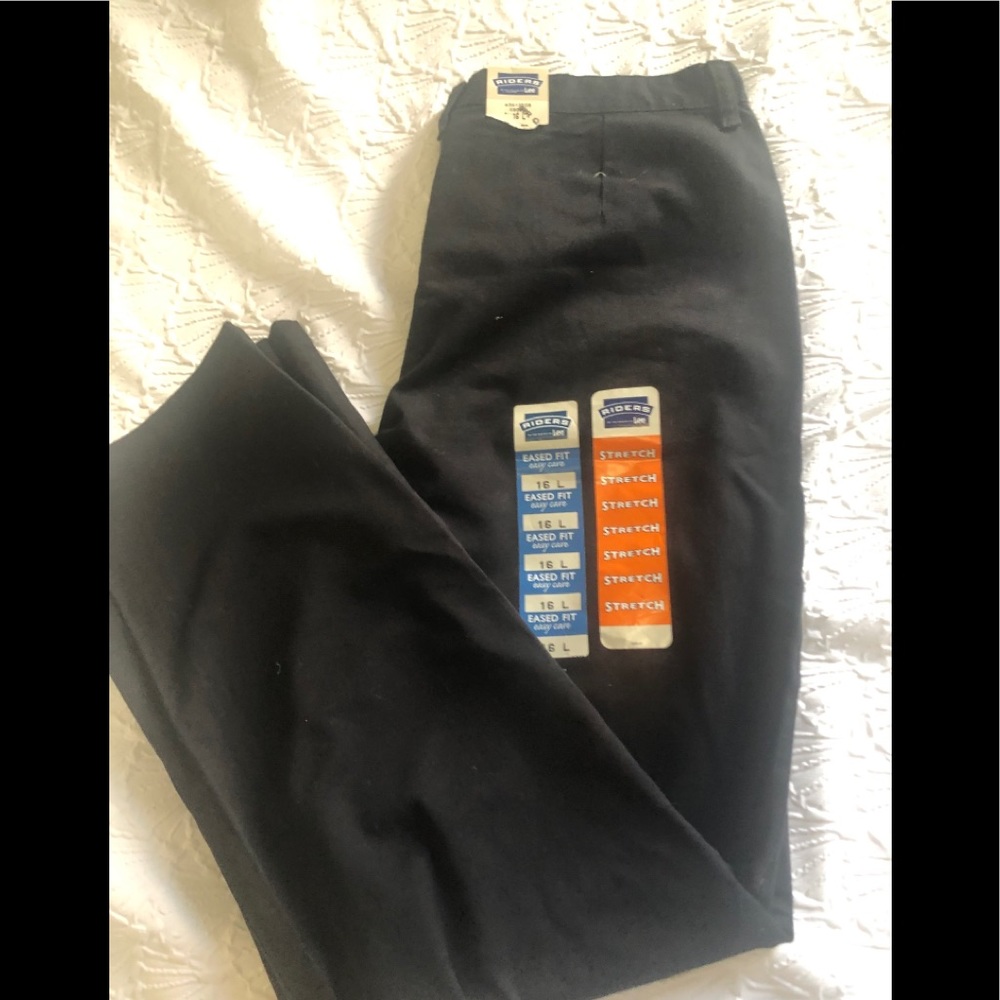 Riders black pants 16L